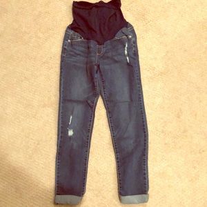 Led brand maternity jeans